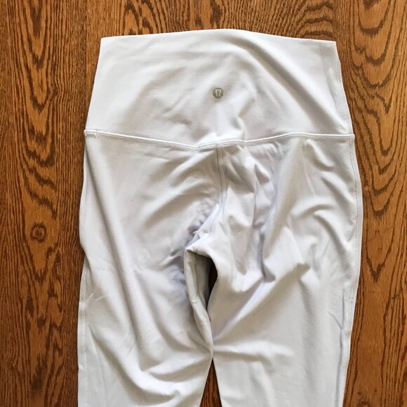 Lululemon Align High Rise Leggings Womens 6 Lilac Ether Purple 28" Inseam Ankle - Picture 8 of 10